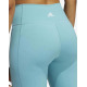 ADIDAS Believe This 2.0 Logo 7/8 Training Leggings Turquoise
