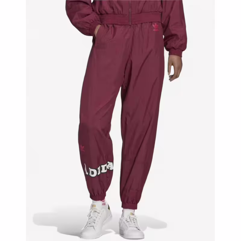 ADIDAS Originals Logo Play Track Pants Burgundy