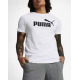 PUMA Essentials Logo Cotton Tee White