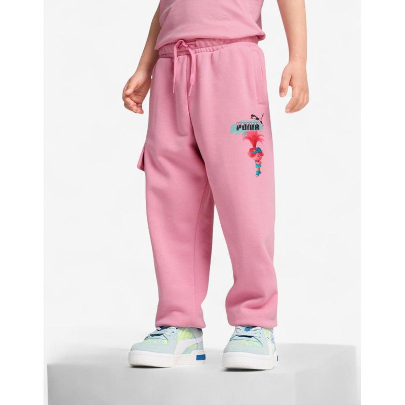 PUMA x Trolls Cargo Pants Pink