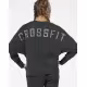 REEBOK CrossFit Terry Crew Sweatshirt Grey