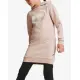 PUMA Essentials Logo Hooded Dress Pink