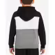 PUMA Essentials+ Colorblock Fleece Hoodie Grey/Black