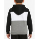 PUMA Essentials+ Colorblock Fleece Hoodie Grey/Black