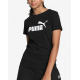 PUMA Ess Logo Kids Tee Black