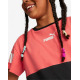 PUMA Power Colorblock Tee Pink/Black