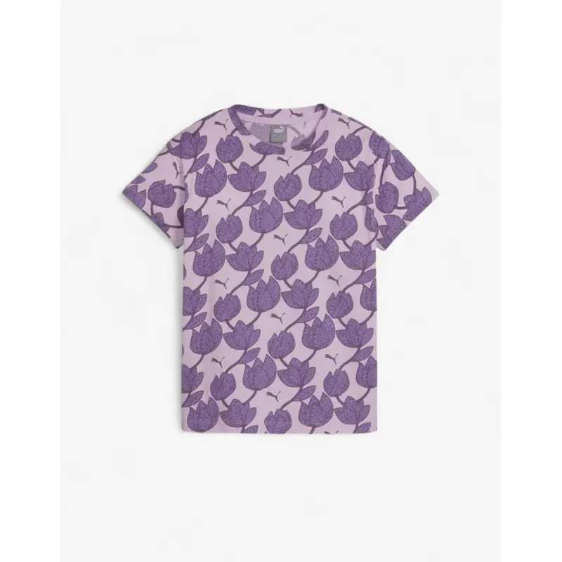 PUMA Essentials+ Blossom Tee Purple