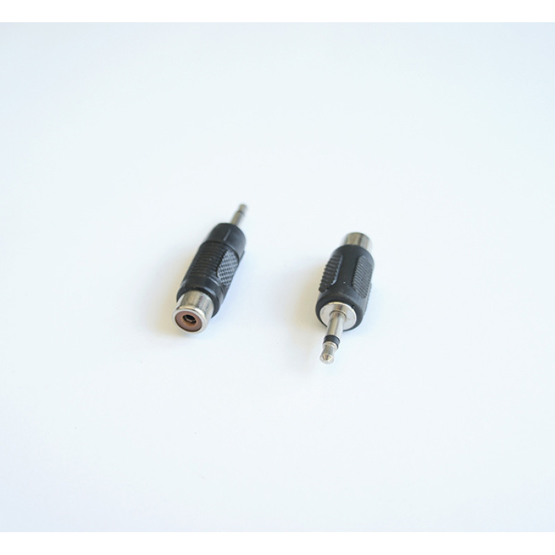 Букса преходна MONO 3,5mm JACK(м)/RCA(ж)