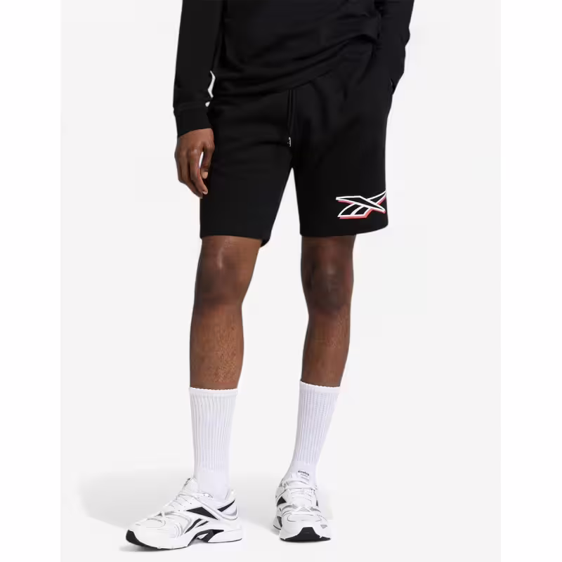 REEBOK Vector Pack Identity Logo Shorts Black