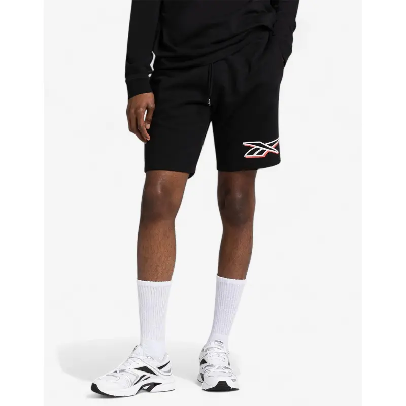 REEBOK Vector Pack Identity Logo Shorts Black