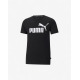 PUMA Essentials Logo Tee Black/White