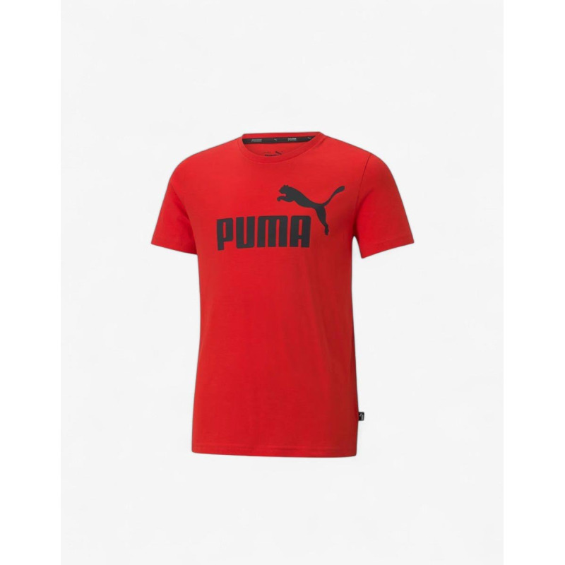 PUMA Essentials Logo Tee Red