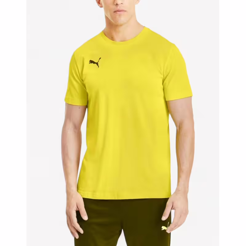 PUMA TeamGoal 23 Casuals Tee Cyber Yellow