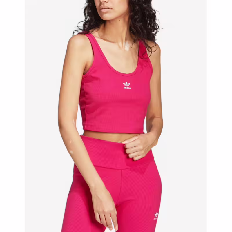 ADIDAS Originals Adicolor Essentials Rib Tank Top Pink
