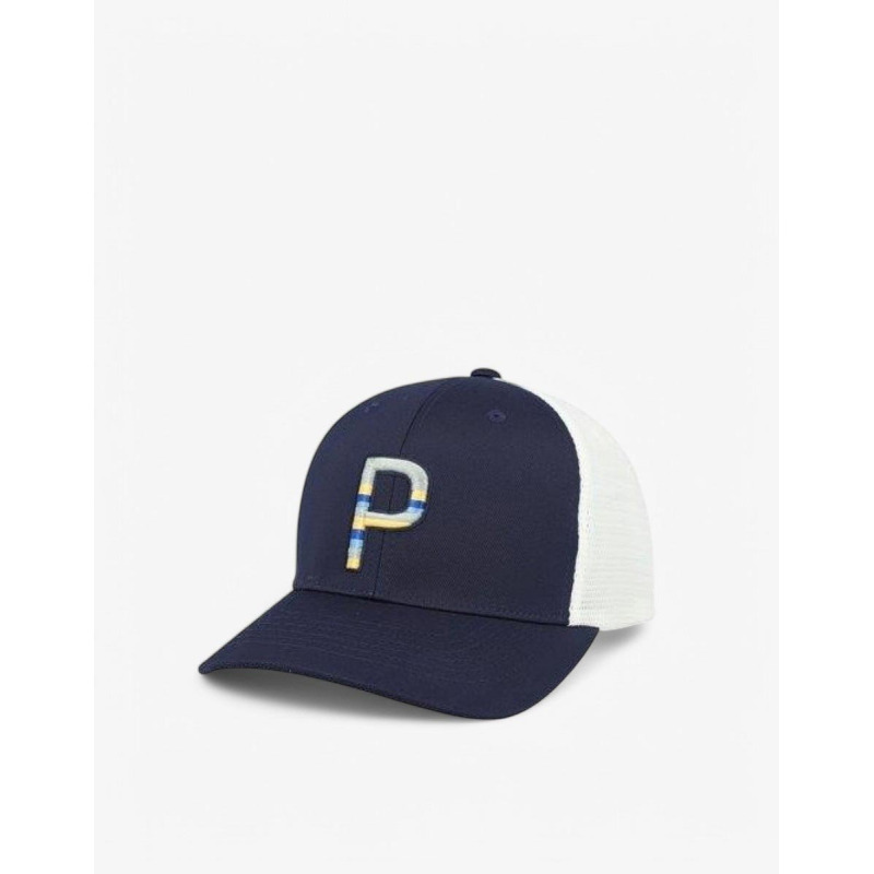 PUMA Sundown Trucker Snapback P Cap Blue/White