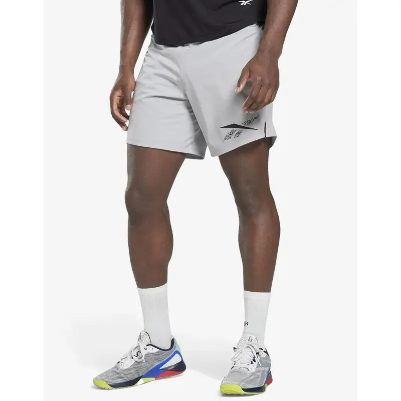 REEBOK Strength Graphic 2.0 Shorts Light Grey