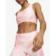 PUMA Run 4Keeps Mid Impact Bra Pink