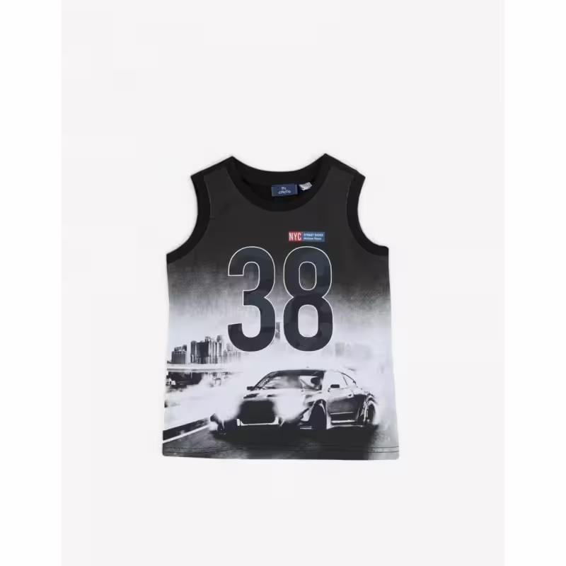 CHICCO Boys Tank Black/Grey