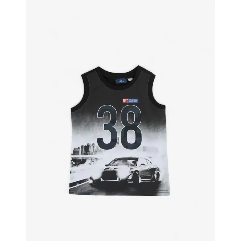 CHICCO Boys Tank Black/Grey