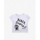 CHICCO Girls Knitted Tee White Printed