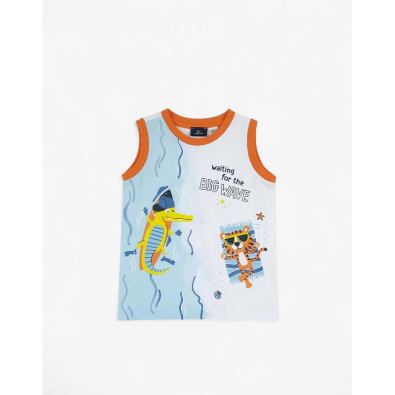 CHICCO Boys Tank White/Multi