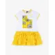 CHICCO Girls Dress White/Yellow