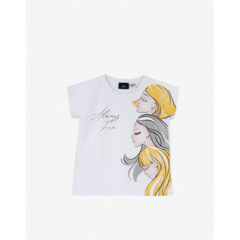 CHICCO Girls Tee White/Multi