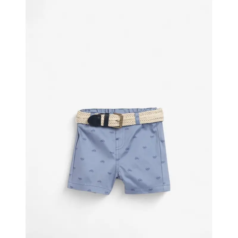 CHICCO Boys Woven Shorts Medium Light Blue