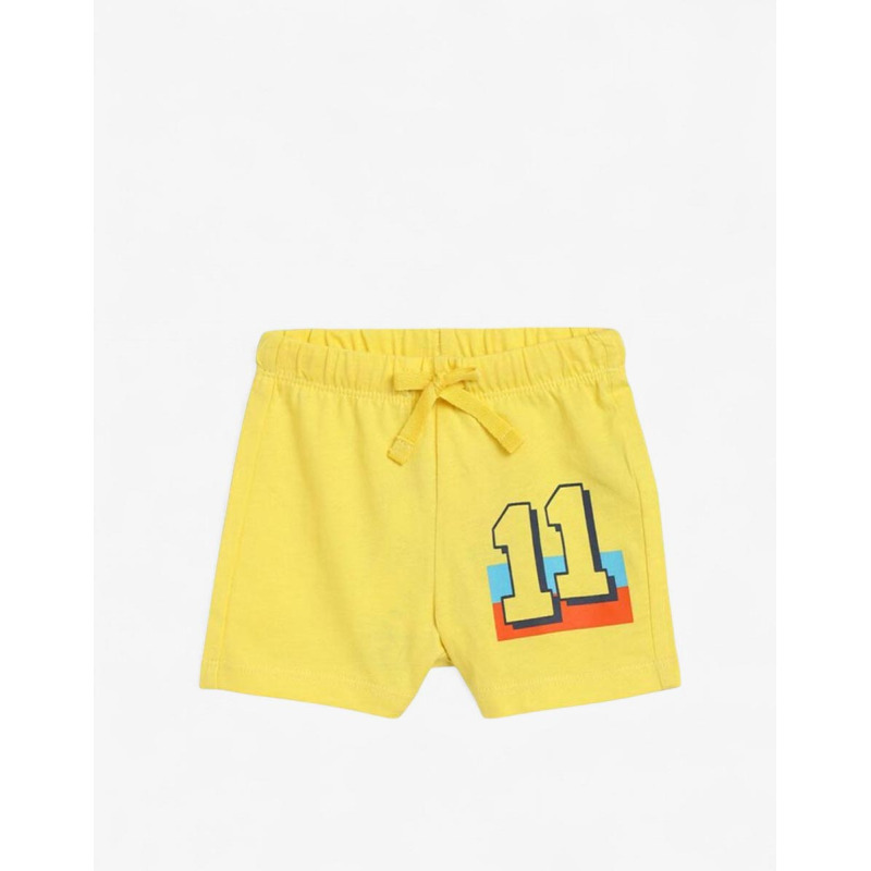 CHICCO Boys Knitted Shorts Medium Yellow