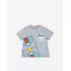 CHICCO Boys Tee Light Grey Printed