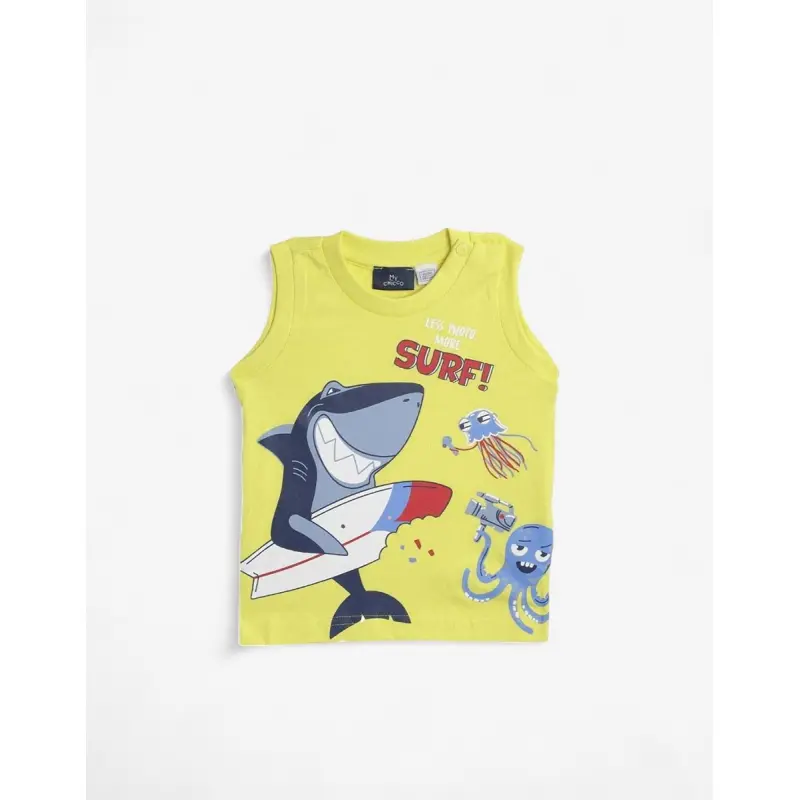 CHICCO Boys Tank Medium Yellow