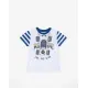 CHICCO Boys Tee White/Blue