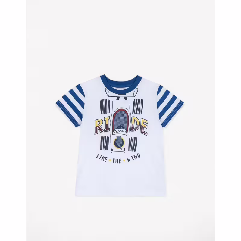 CHICCO Boys Tee White/Blue