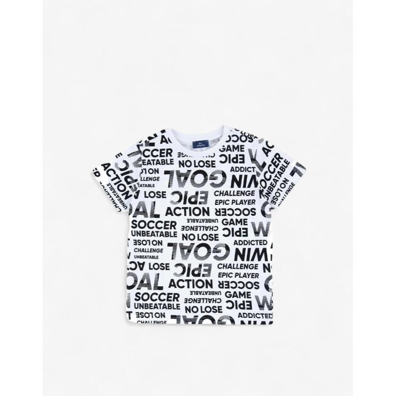 CHICCO Boys Tee White/Black