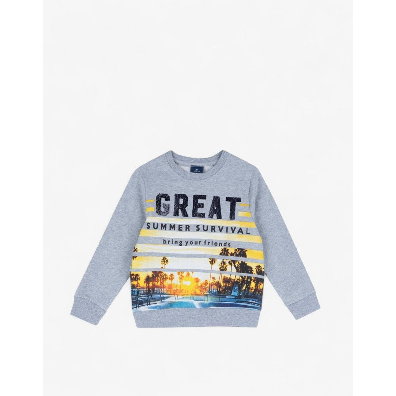 CHICCO Boys Sweatshirt Light Grey