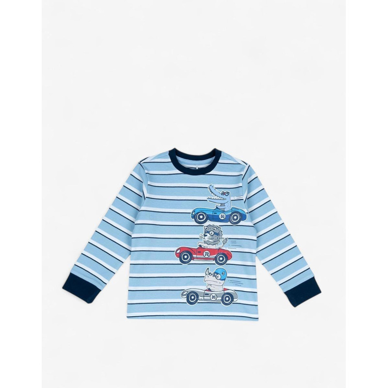 CHICCO Boys Blouse Light Blue Striped