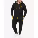 US POLO Full Zip Hooded Tracksuit Black