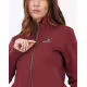 PUMA Bronze Full-Zip Tracksuit Burgundy/Black