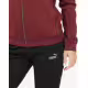PUMA Bronze Full-Zip Tracksuit Burgundy/Black