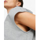 PUMA Dare To Hooded Cropped Top Grey