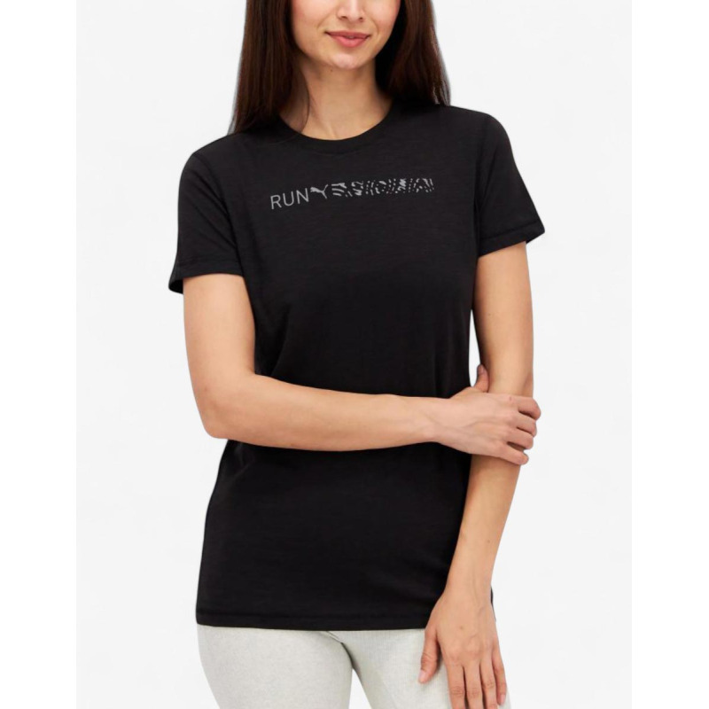 PUMA Run Training Tee Black
