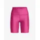 UNDER ARMOUR HeatGear Tech Bike Short Pink