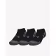 UNDER ARMOUR 3-Packs Performance Cotton Socks Black