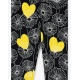 CHICCO Girls Leggings Black/Yellow