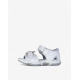 CHICCO Girls Sandals White/Silver