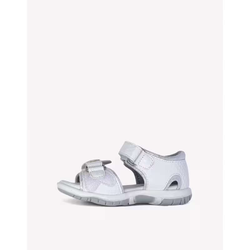 CHICCO Girls Sandals White/Silver