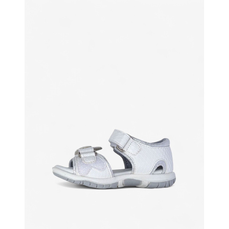 CHICCO Girls Sandals White/Silver