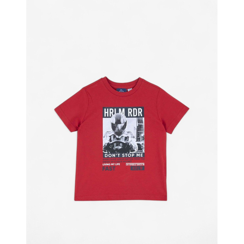 CHICCO Boys Tee Medium Red