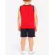 CHICCO Boys Shorts And Tank Top Set Medium Red