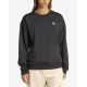 ADIDAS Originals Trefoil Loose Crew Sweatshirt Black